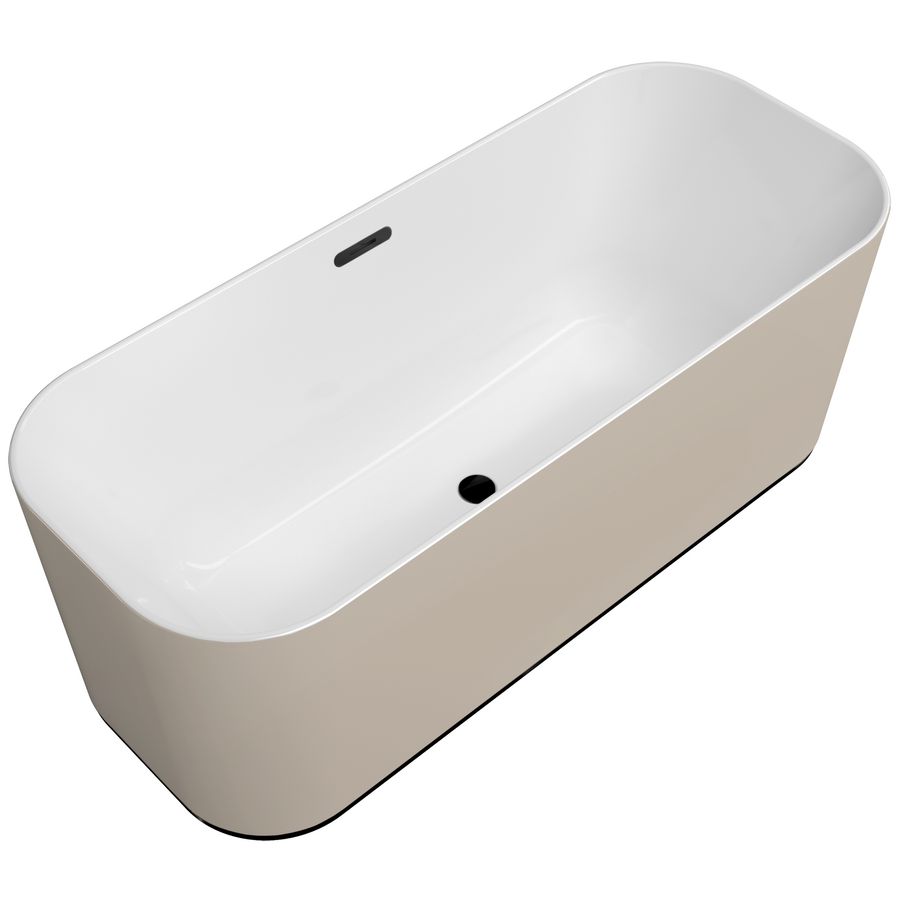 Bad vrijstaand 700x1700mm Stone White Finion UBQ177FIN7A4BCV2RW