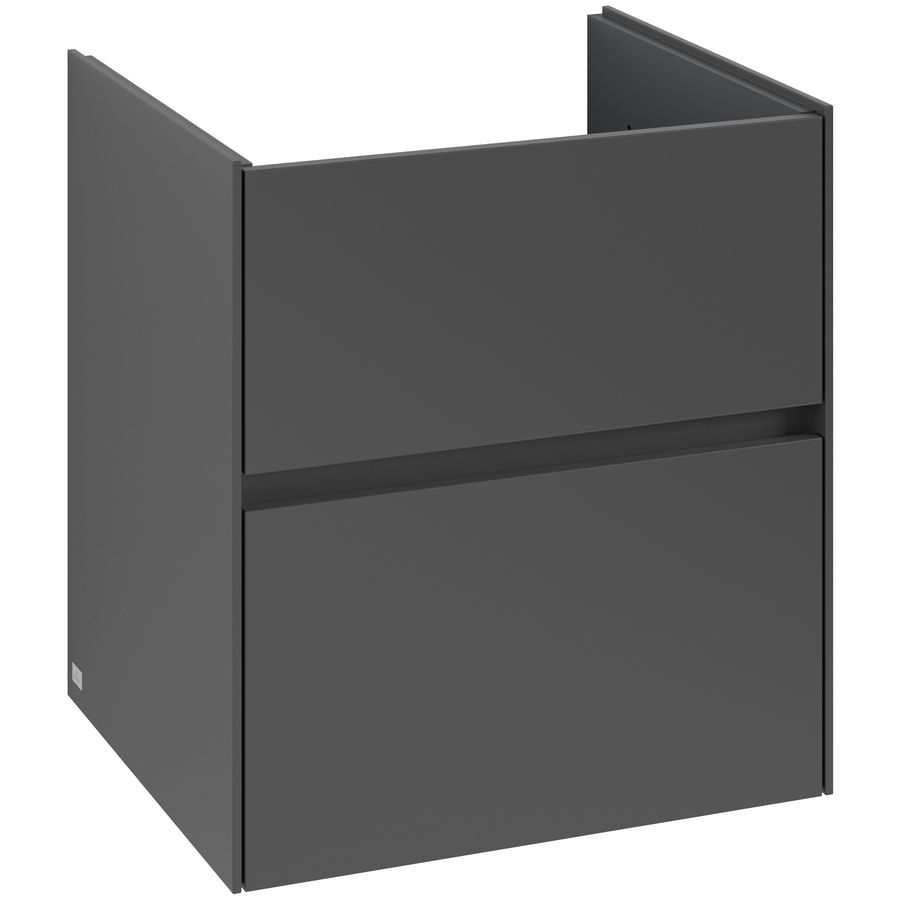 Wastafelonderkast Collaro 561x610x480mm Graphite C142B0VR