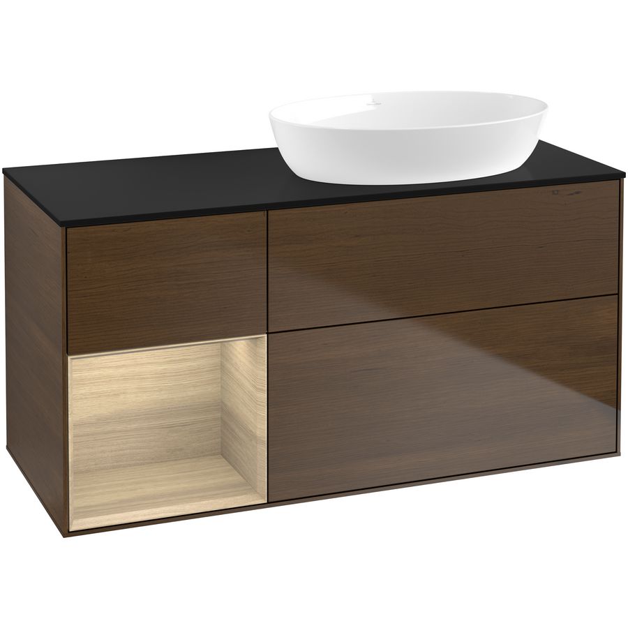 Wastafelonderkast Finion 1200x603x501mm W.Veneer FA42PCGN
