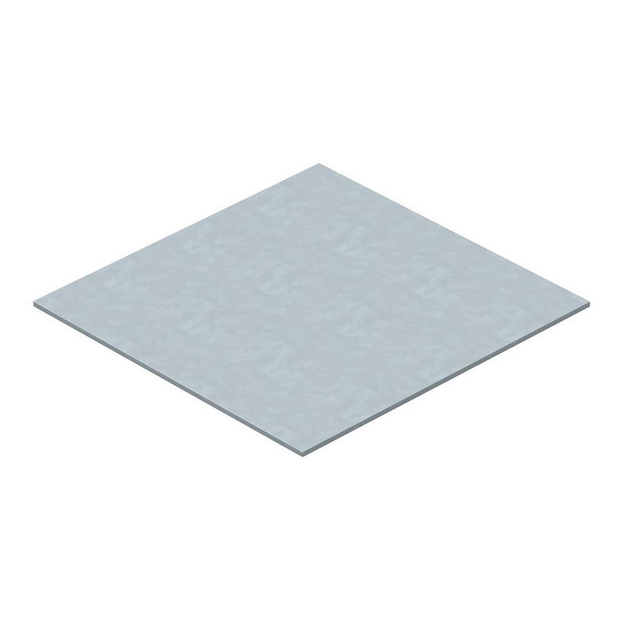 Blinddeksel voor GES4 in montagedeksel 205x205x3