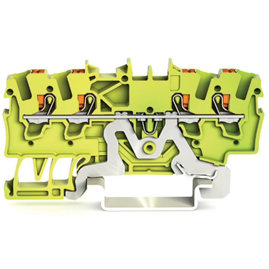 4-draads aardklem Met drukknop 1,5 mm2 VVE=100