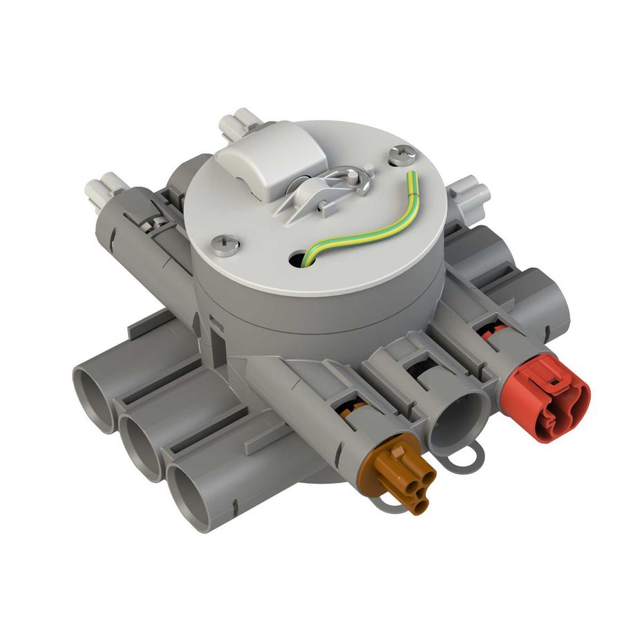 Stekerbare centraaldoos CW75-EV0