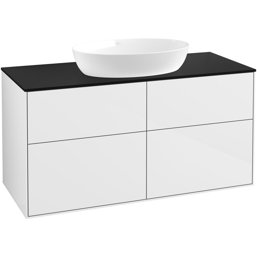 Wastafelonderkast Finion 1200x603x501mm G.White.L FA3200GF