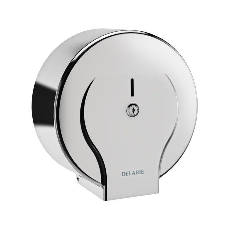 Toiletpapierverdeler voor rol 400 m RVS 304 glanzend gepol.