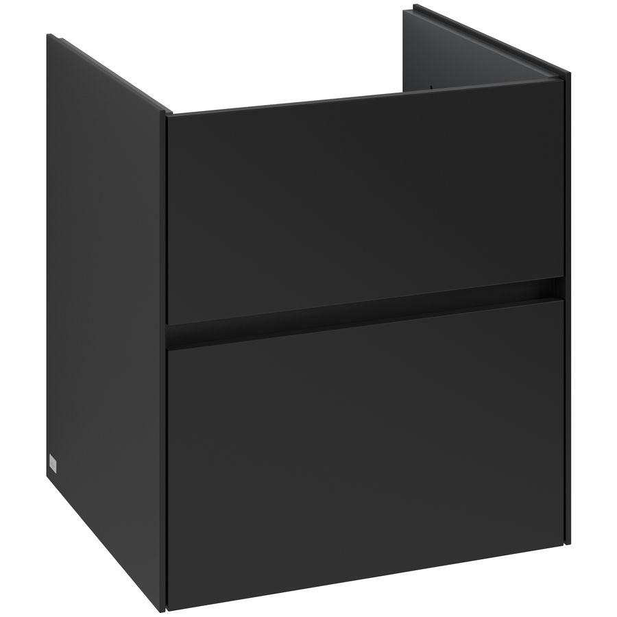 Wastafelonderkast Collaro 561x610x480mm Volcano Black C142B0VL