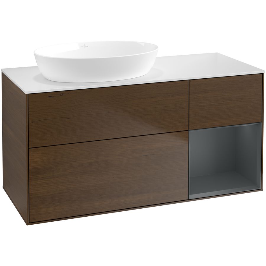 Wastafelonderkast Finion 1200x603x501mm W.Veneer FA51HGGN