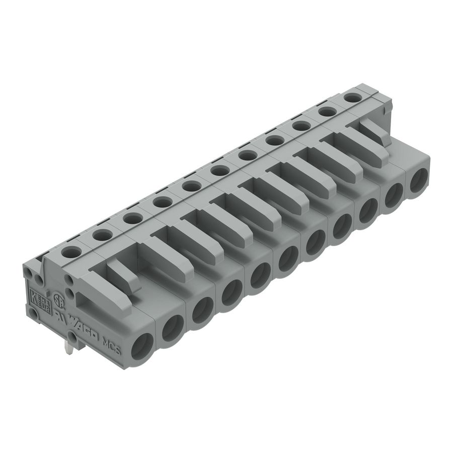 THT FE steker HA raster 5mm grijs 232-241 VVE=25