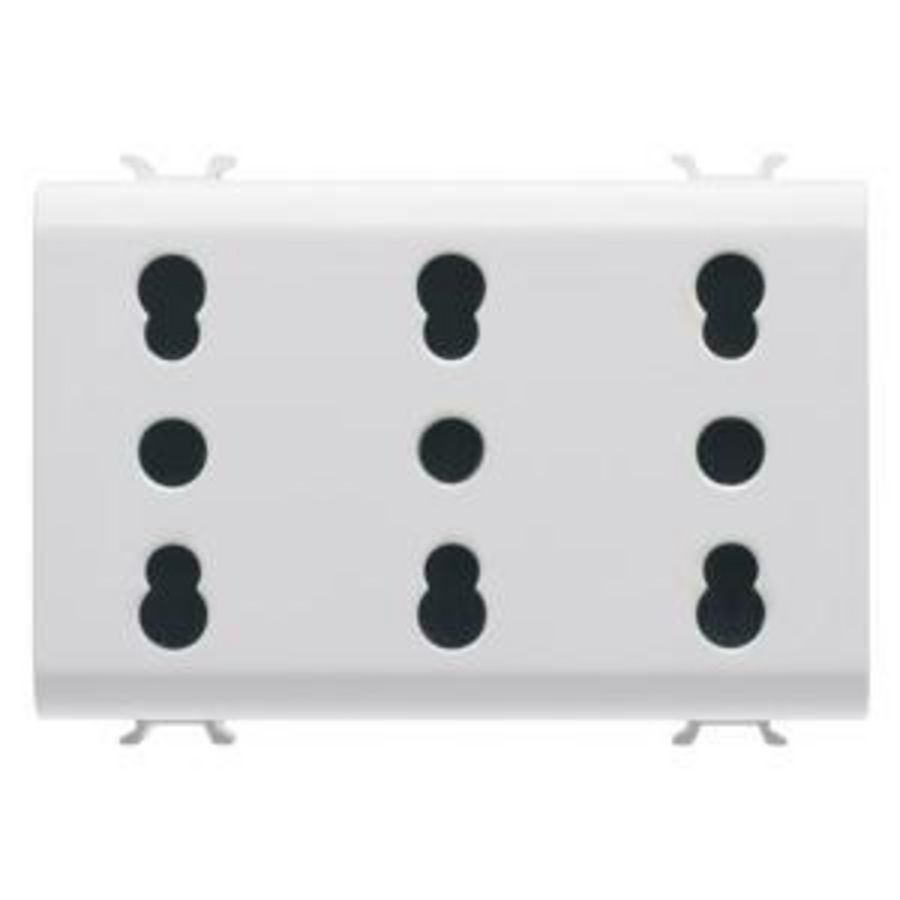 ITALIAANSE STANDAARD DRIEVOUDIGE WCD 250 Vac-3 VVE=4