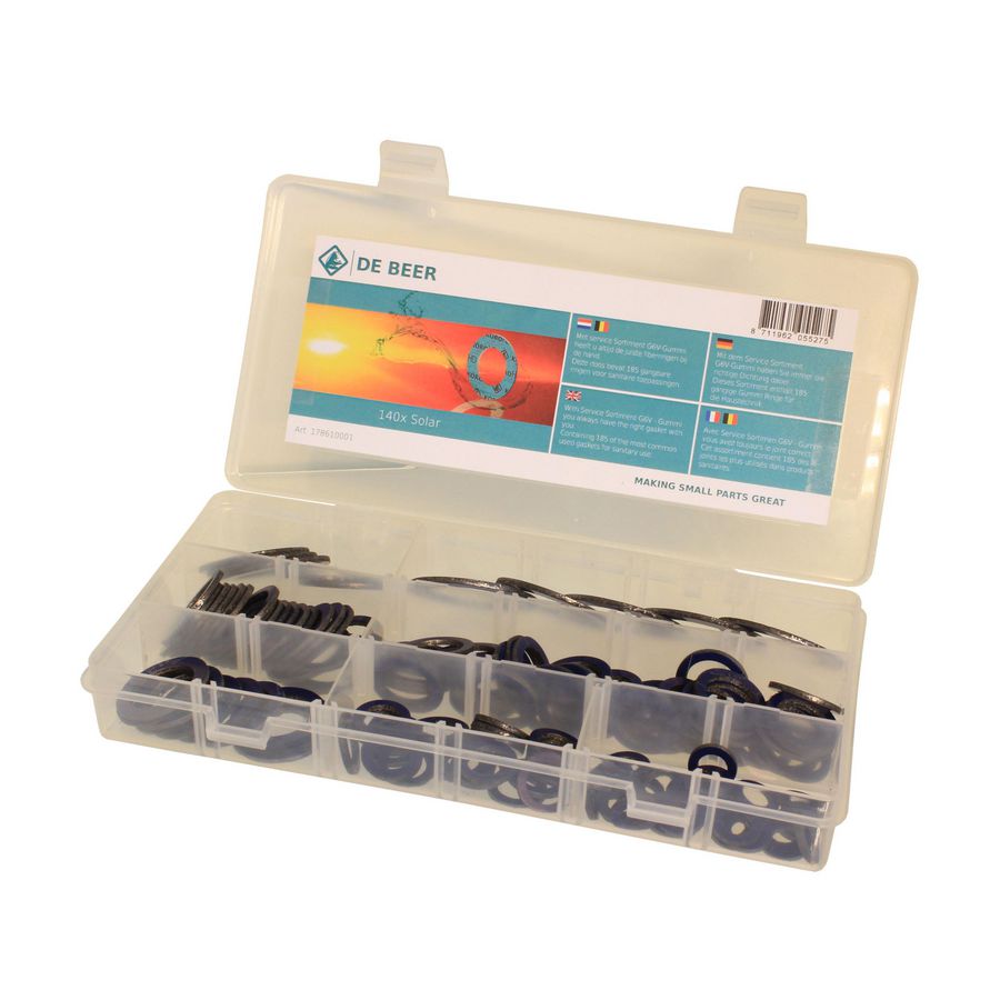 Assortimentsdoos Solar 140 ringen