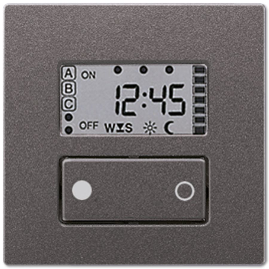 Schakelklok display LS-antraciet universeel VVE=10