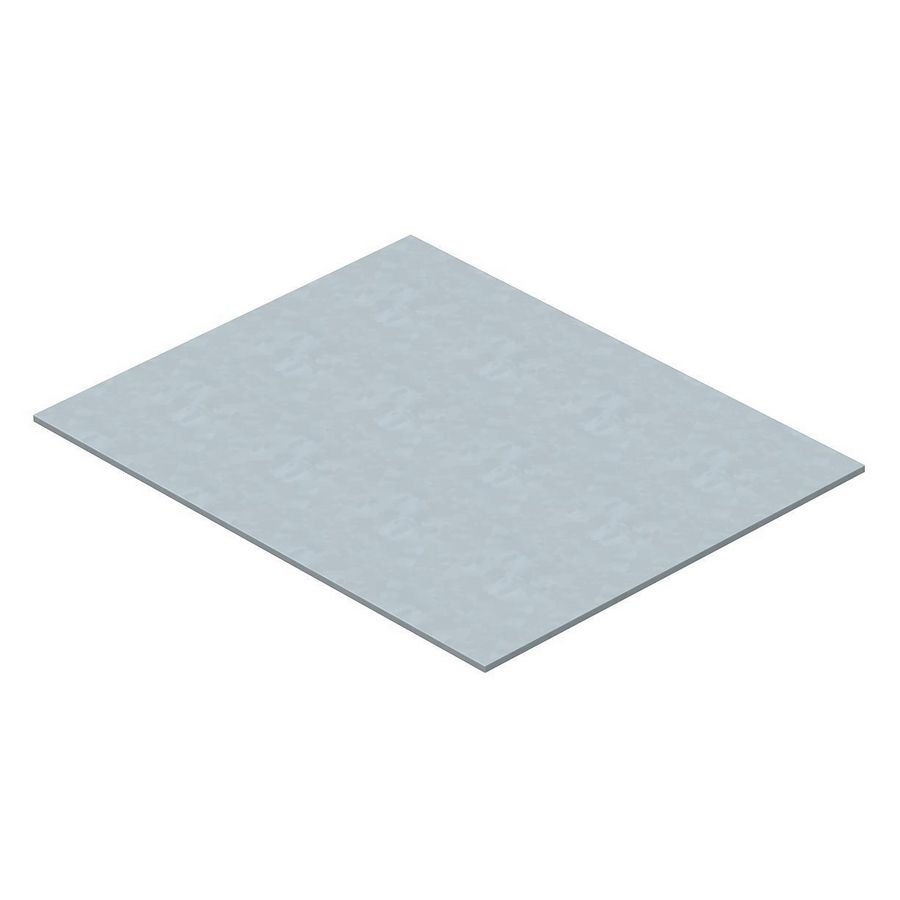 Blinddeksel voor GES6 in montagedeksel 258x205x3