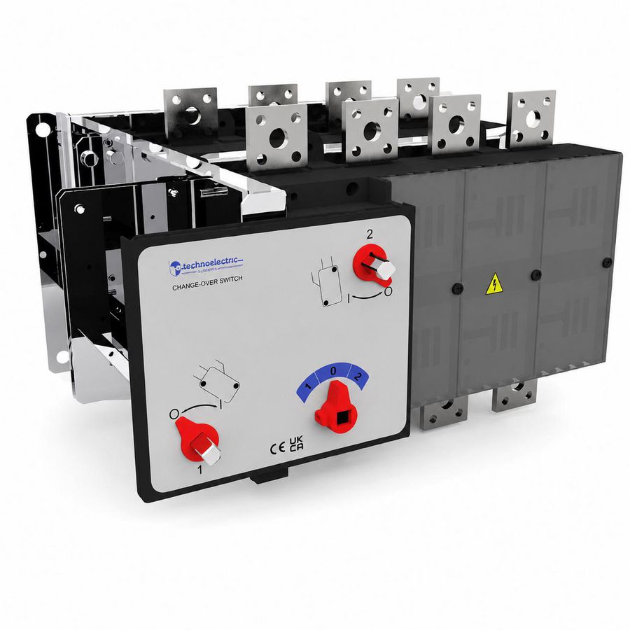 Omschakelaar I-0-II 1000A 3P Bodemmontage