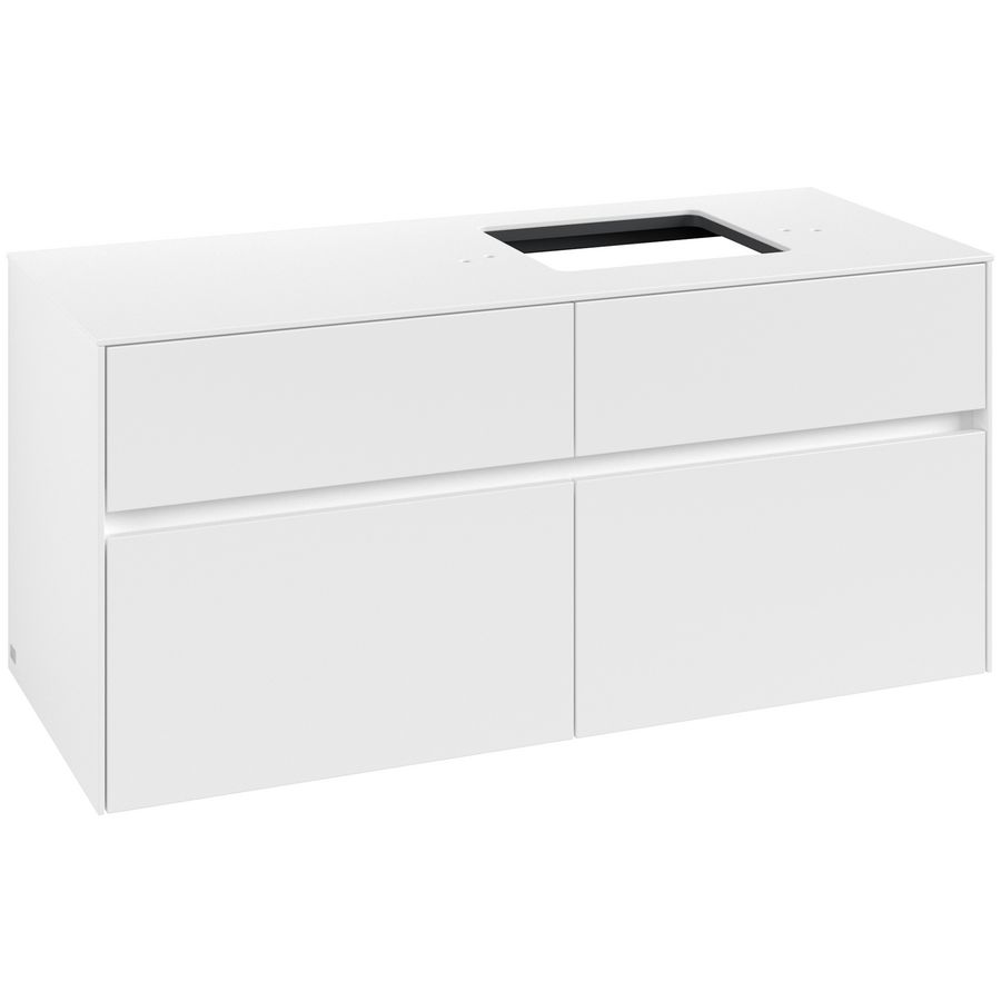 Wastafelonderkast Collaro 1200x548x500mm Wh.Matt C13000MS