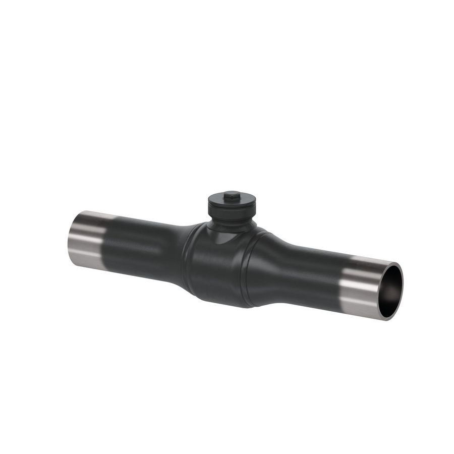 Kogelkraan JIP-WW BR DN40 PN40 aftakking