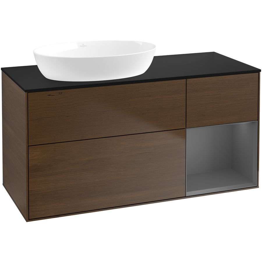 Wastafelonderkast Finion 1200x603x501mm W.Veneer FA52GKGN