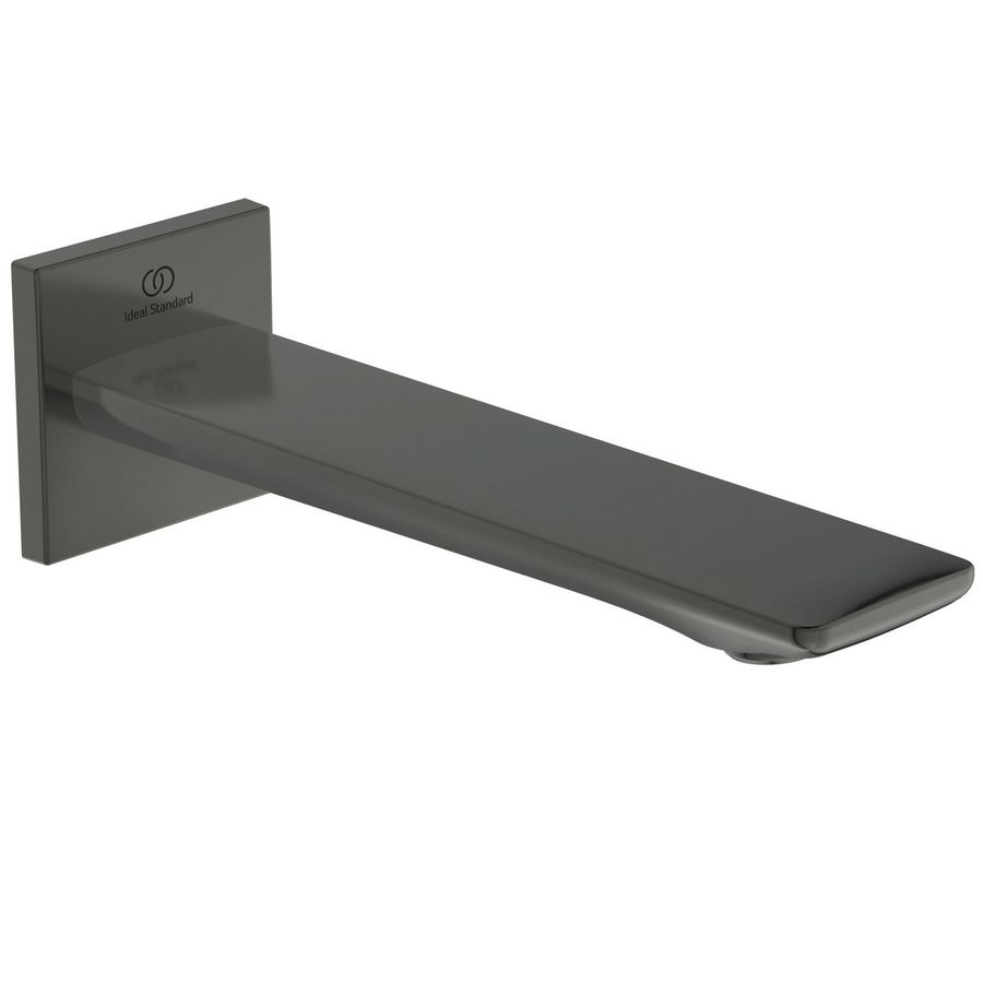 CONCA WALL SPOUT 160MM magnetic grey (grijs)