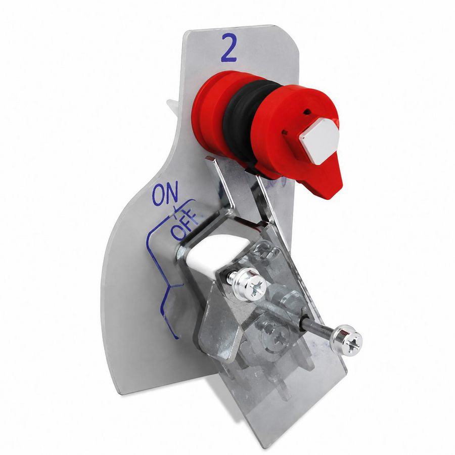 Hulpcontact 2xNO/NC CO, CS, BYP 1/2