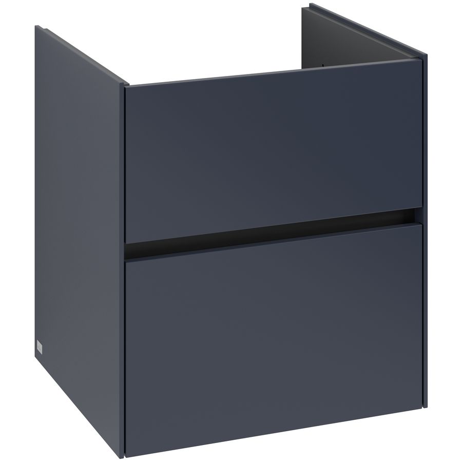 Wastafelonderkast Collaro 561x610x480mm Marine Blue C14200VQ