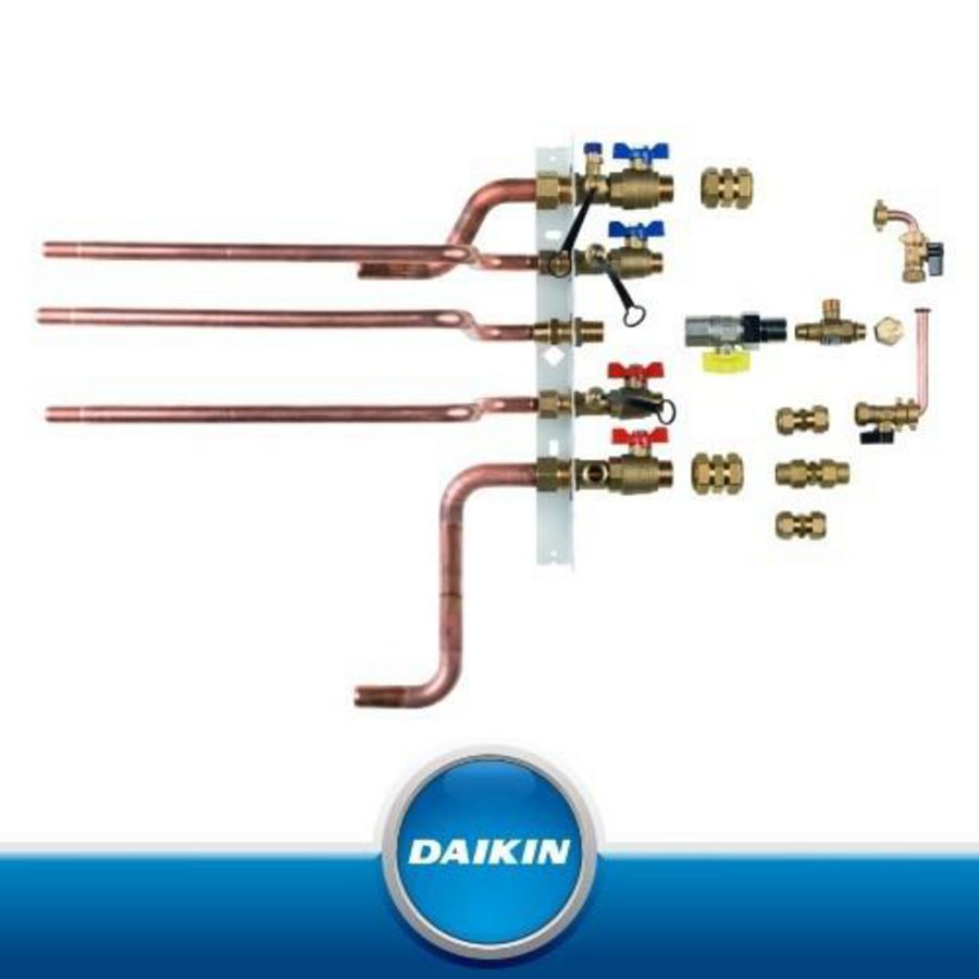 Complete afsluiterset+montagepan.+aansluitleiding vulkring