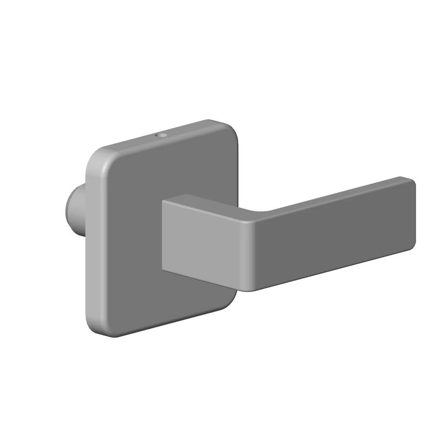 Greep 4-gats mengkraan 135x130x80mm Platina gebors.
