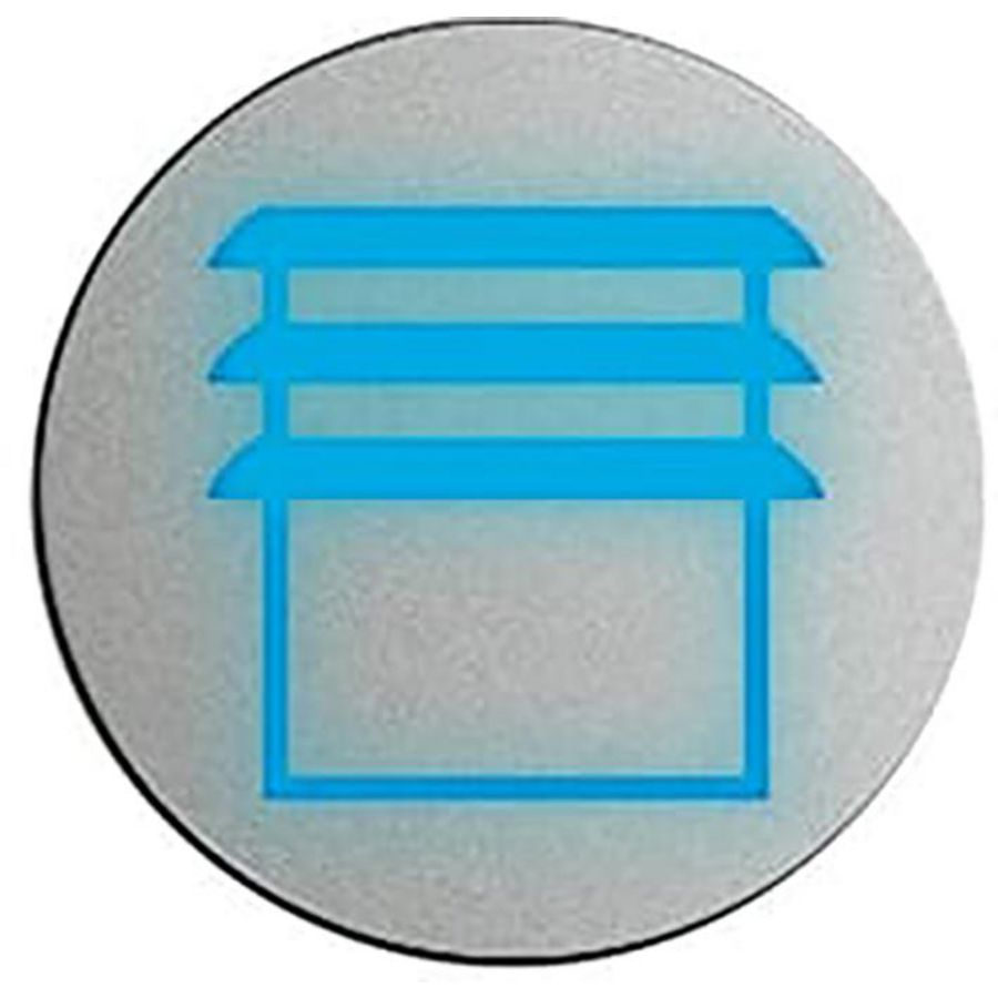 KNX priOn symbool jaloezie c-rvs (6353/30-860)