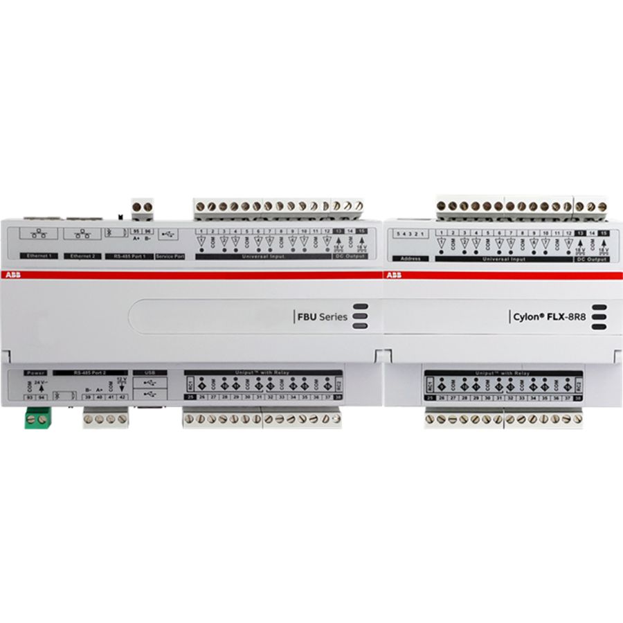 BACnet gebouwbeheer FLX-8R8 I/O module voor FBXi, CBXi, CBX