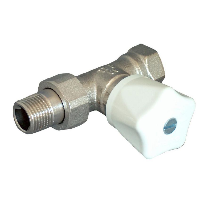 Radiatorafsluiter HR recht 1/2