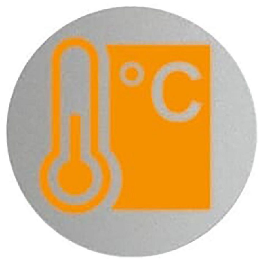 KNX priOn symbool temperatuur c-rvs (6353/40-860)