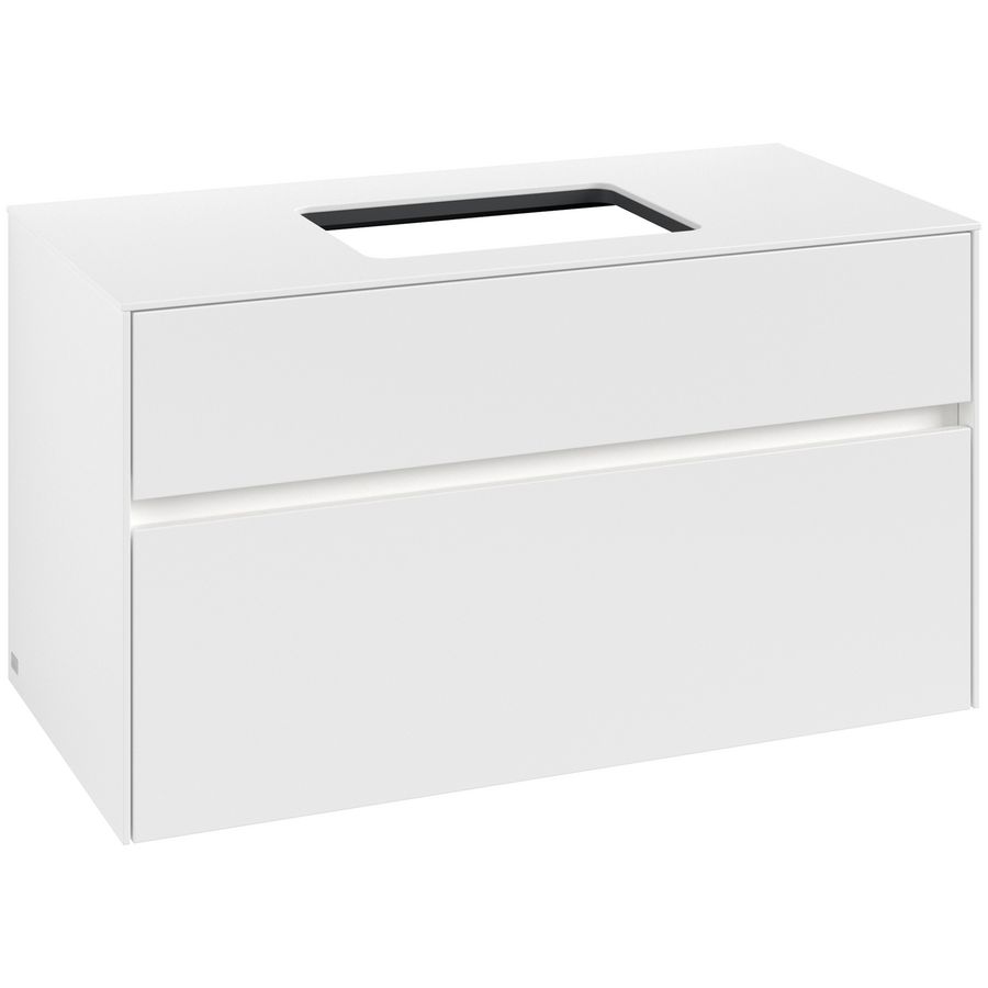 Wastafelonderkast Collaro 1000x548x500mm Wh.Matt C109B0MS