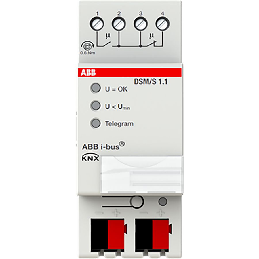 Diagnose- en beschermingsmodule KNX voor snelle diagnose (DSM/S 1.1)