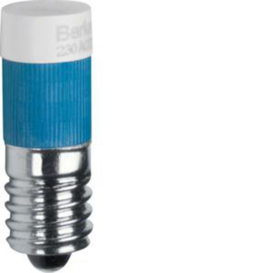 LED-lampen E10 blauw