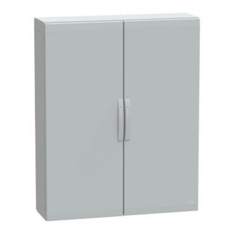 Staande behuizing Polyester IP65 1250x1000x320m Thalassa PLA