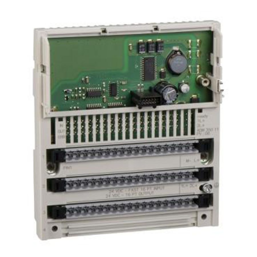 Discrete I/O-module 16 I/O solid state 24V DC