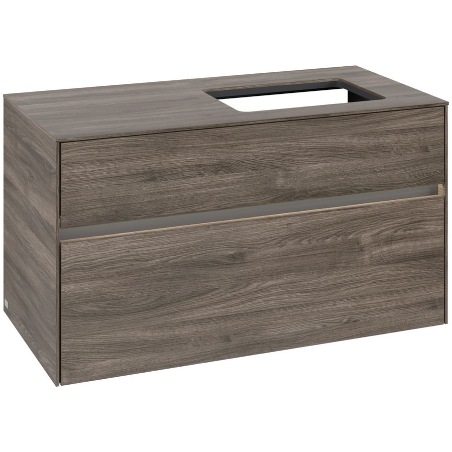 Wastafelonderkast Collaro 1000x548x500mm Sto.Oak C111B0RK