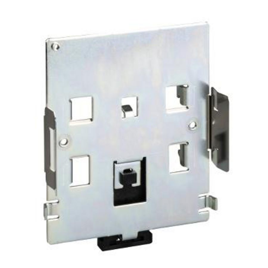 Montageplaat Altivar frequentieregelaar symetrische DIN rail
