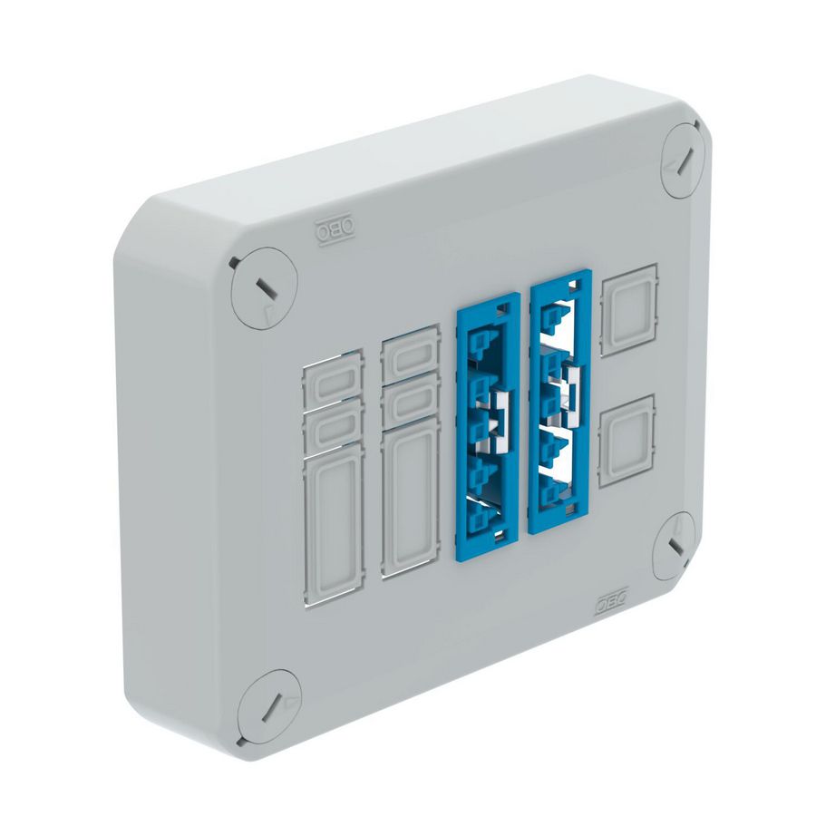 Stekerbare deksel voor kabeldozen 150x116x60 Poly lich