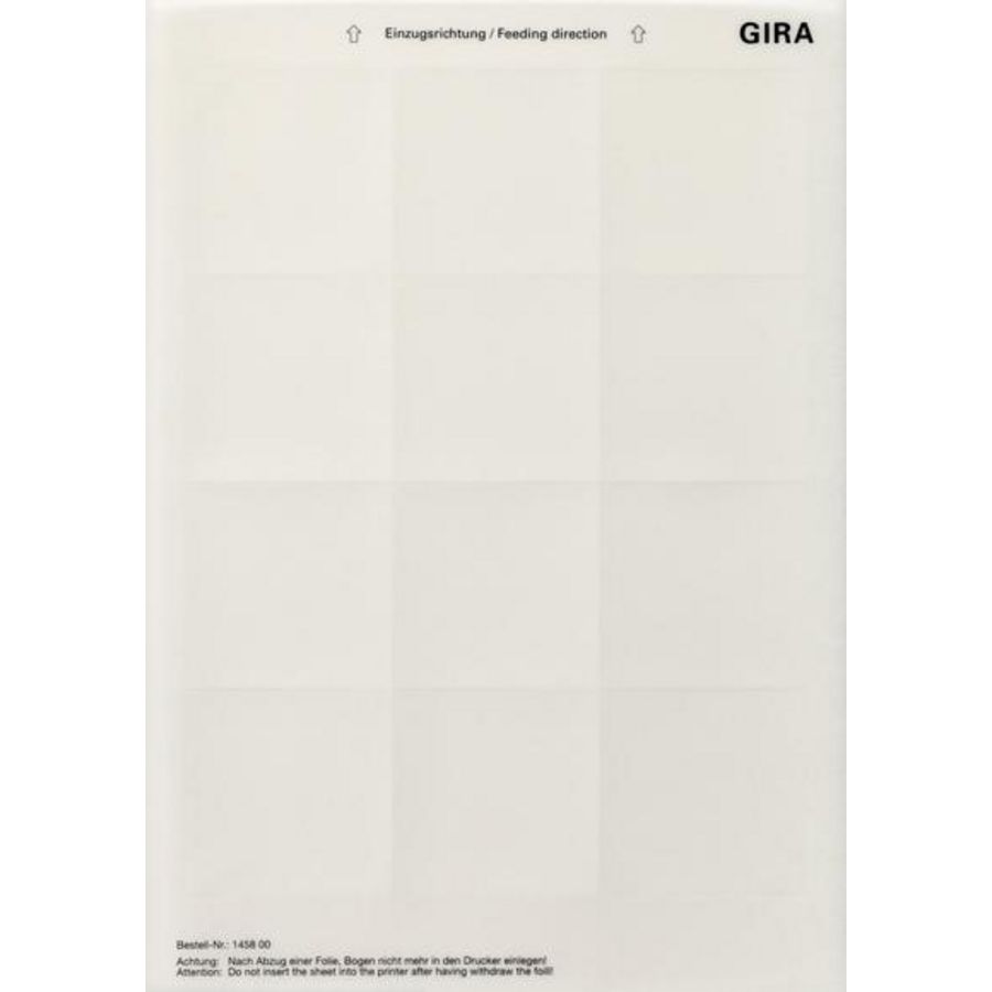 Labelvellen 62 x 62mm Accessoires