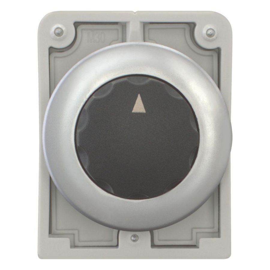Keuzeschakelaar 30mm vlak 4 standen knop vast