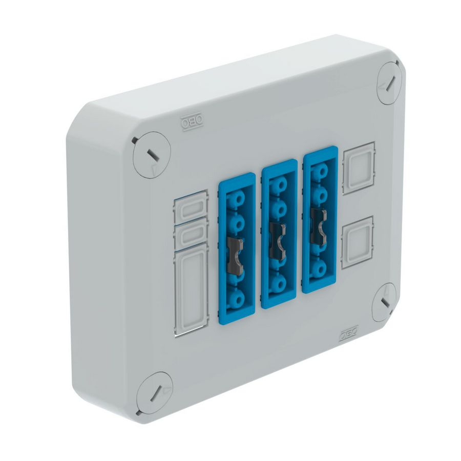 Stekerbare deksel voor kabeldozen 150x116x60 Poly lich