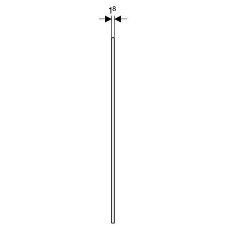 Gipskartonplaat voor wand-WC Sigma12 cm