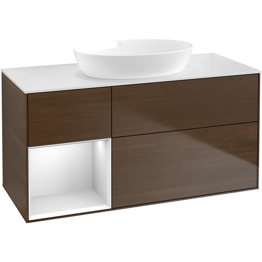 Wastafelonderkast Finion 1200x603x501mm W.Veneer FA61MTGN