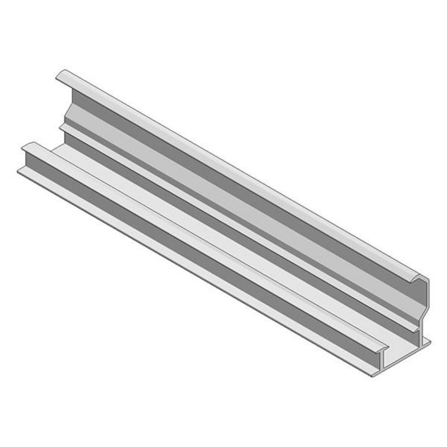 Inlegprofiel onder H35mm L6650mm aluminium