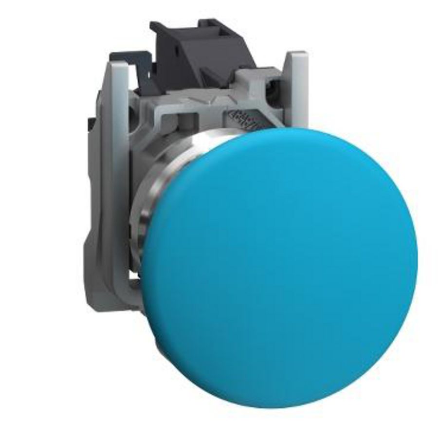 Blue mushroom pushbutton Explosive atmosphere