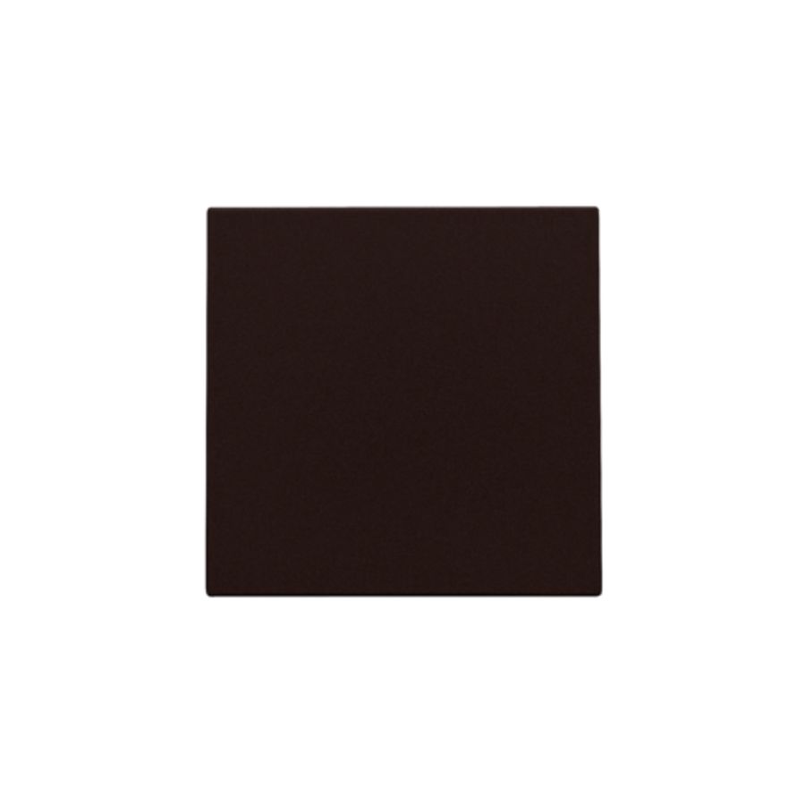 Spuitwaterdichte blindplaat dark brown