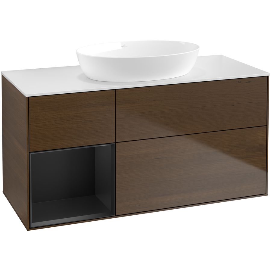 Wastafelonderkast Finion 1200x603x501mm W.Veneer FA61PDGN
