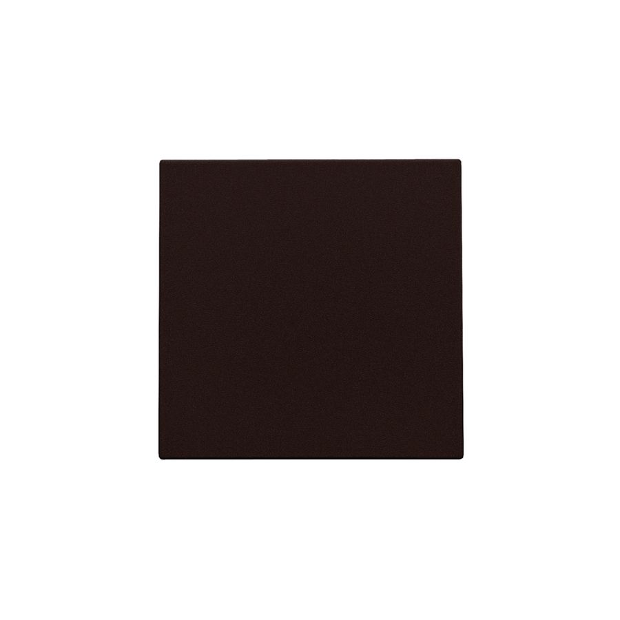 Spuitwaterdichte blindplaat dark brown
