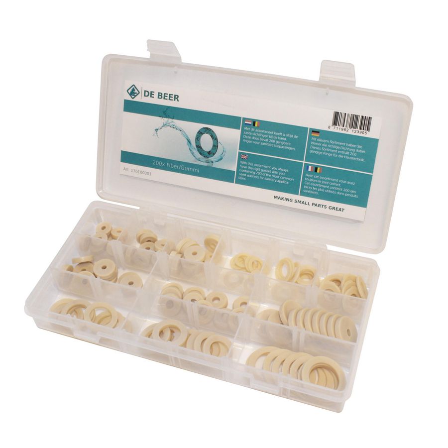 Assortimentsdoos Kraanschijven-TPE