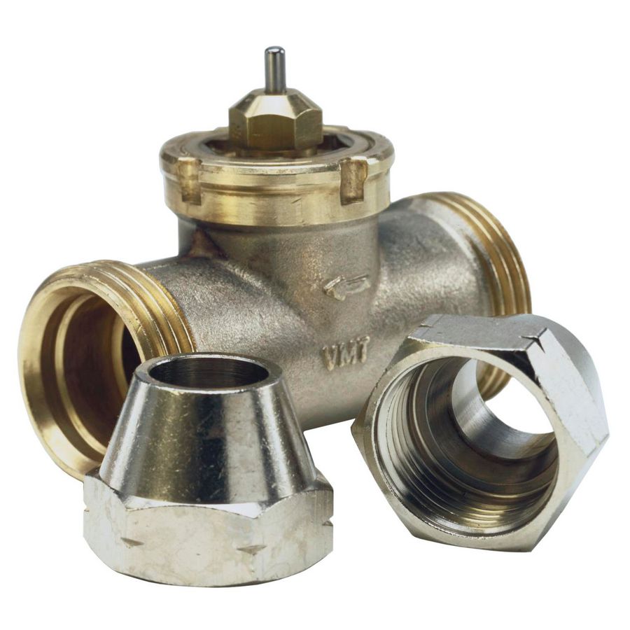 Regelafsluiter VMT PN10 20/5 2-weg/2 uitw.dr. recht