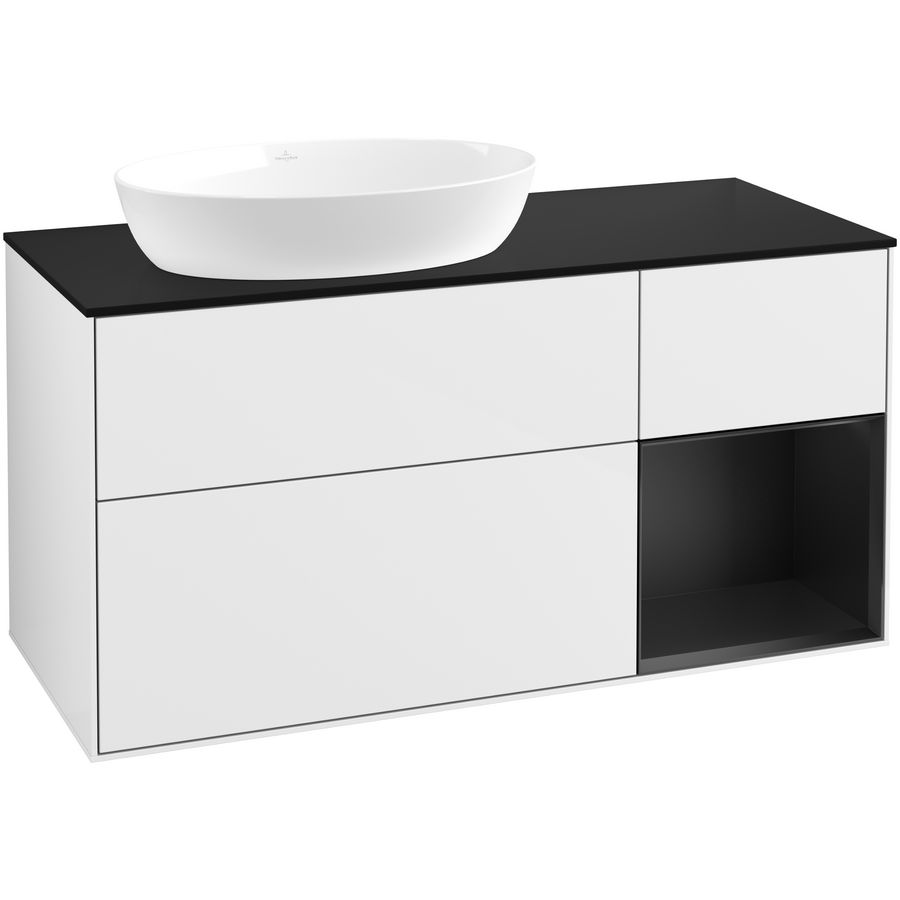 Wastafelonderkast Finion 1200x603x501mm G.White.L FA52PDGF