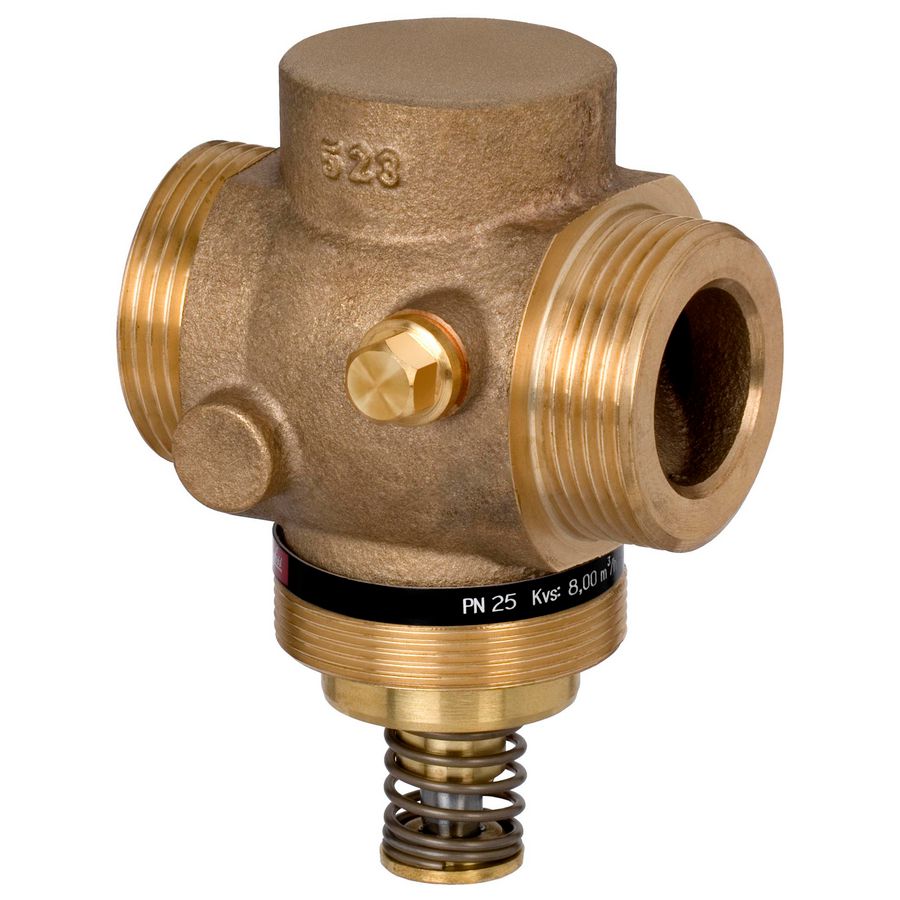 Regelafsluiter VGU PN25 15/4 2-weg schroefdraad flow/ret